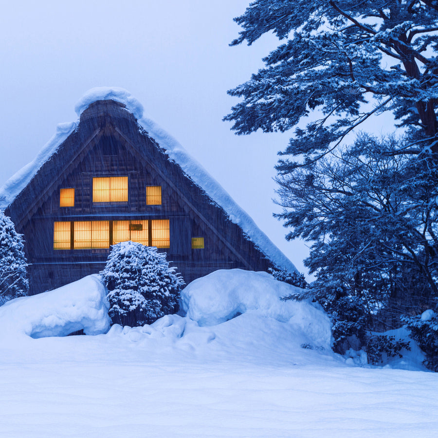 Cashmere-cozy winter perfume mood board with amber warmth, boozy gourmand notes, and smoky incense vibes