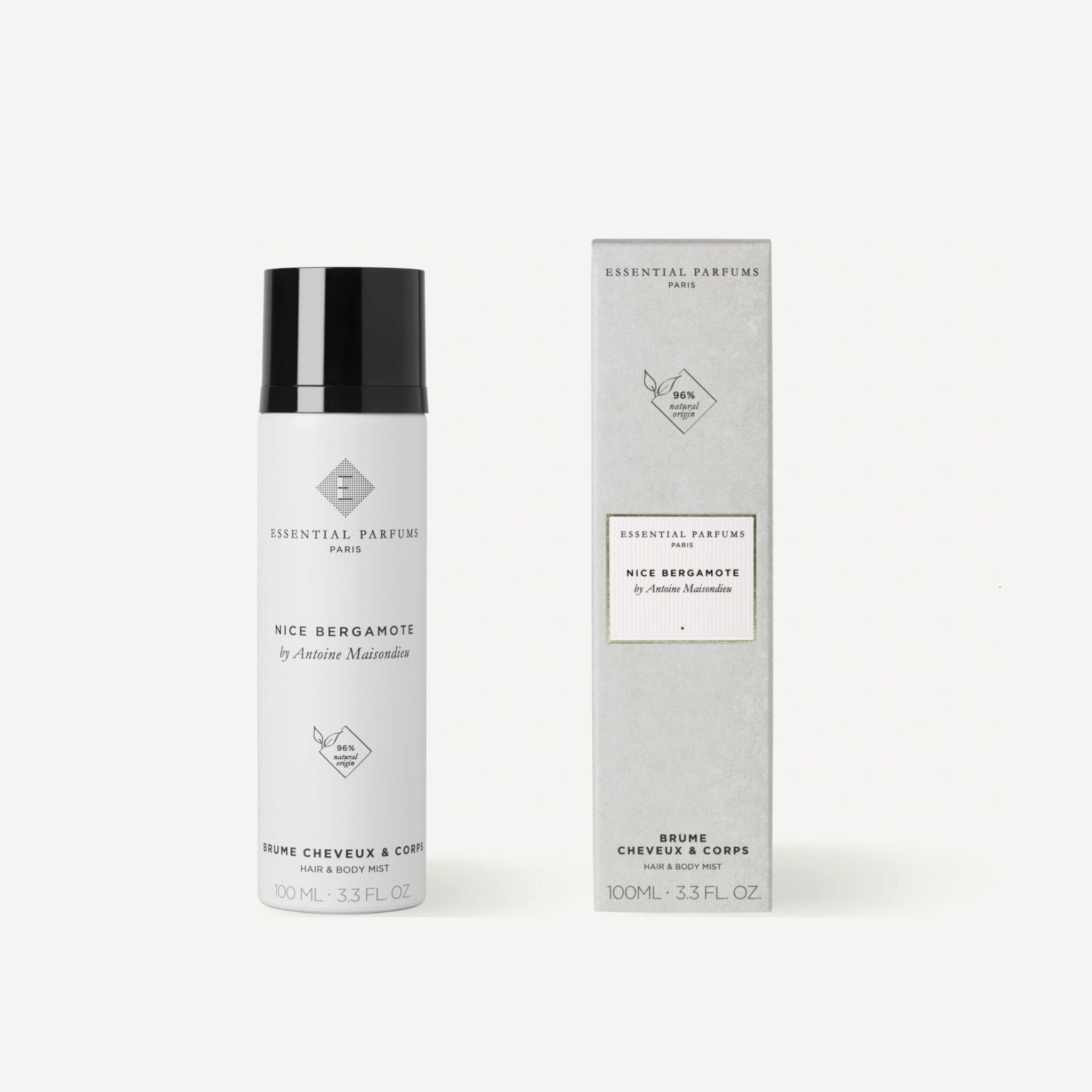 Nice Bergamote Hair & Body Mist Essential Parfums 