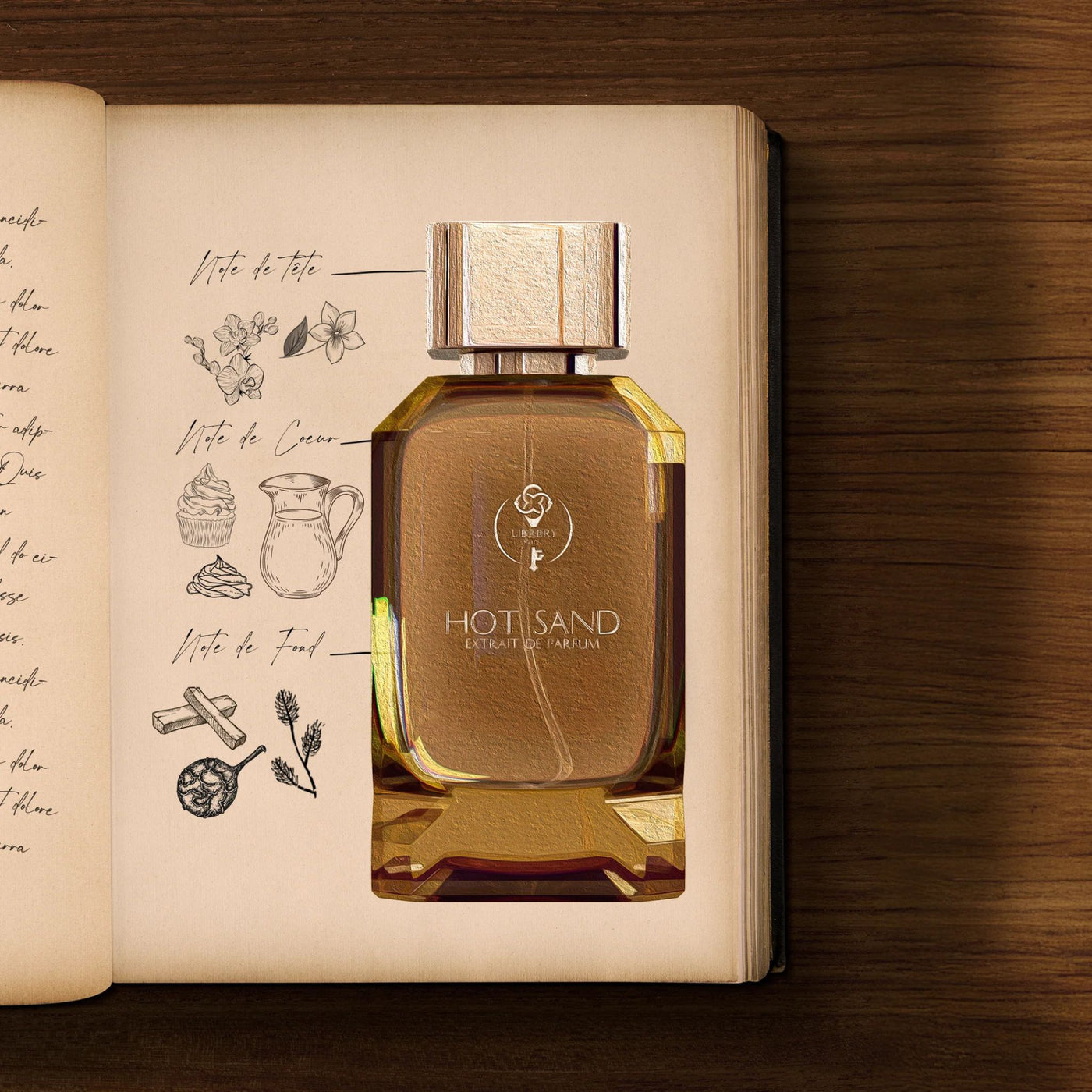 Fragrance Hot Sand Librery