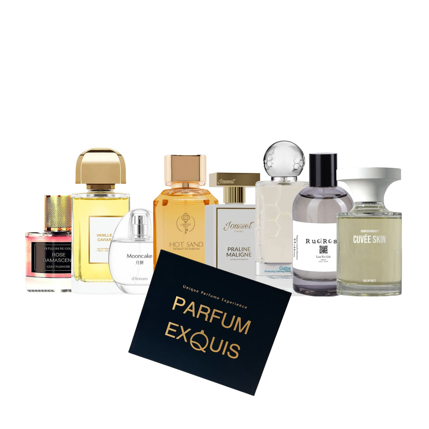 Set Of Pins | Coffret de parfums mensuels 8 x 1 ml 