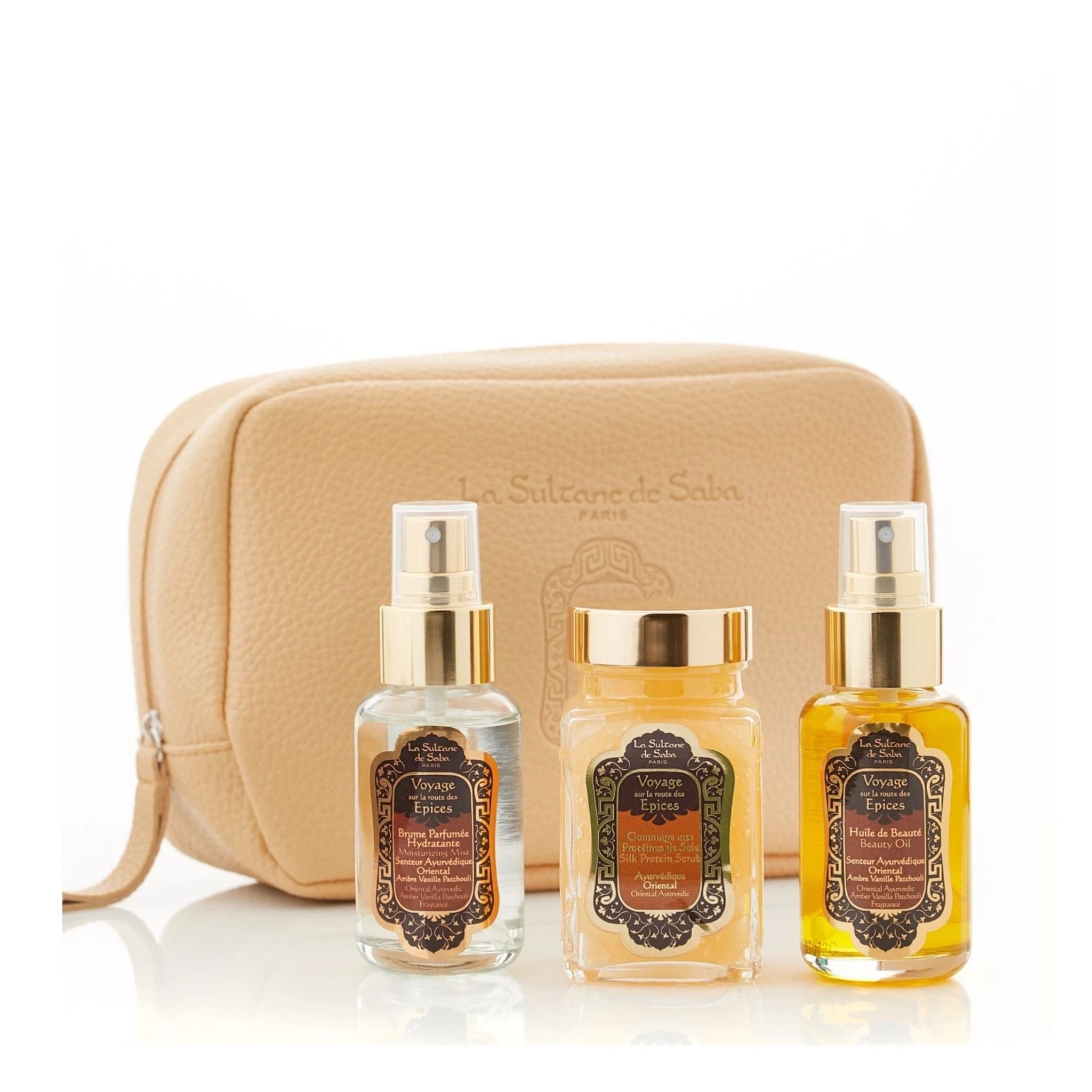 La Sultane de Saba Body Gift Set Ayurvedic Amber Vanilla Patchouli #1