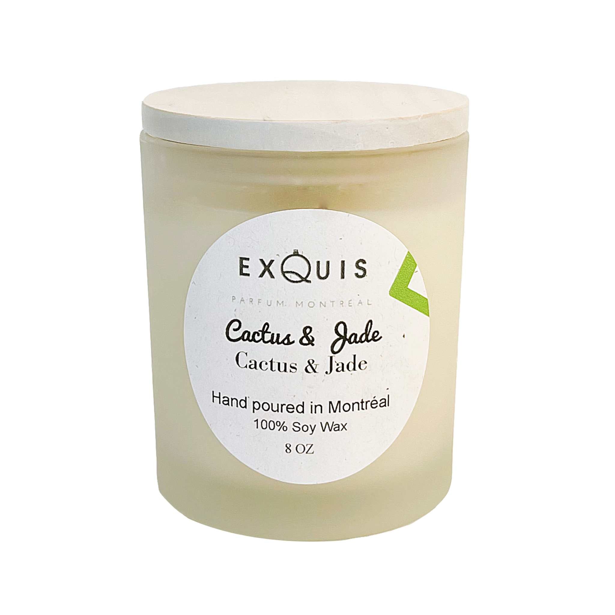 cactus  jade candle