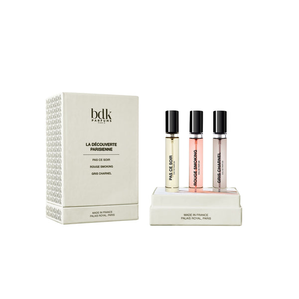 bdk parfums LA DÉCOUVERTE PARISIENNE Découverte Parisienne Discovery Set 3x10ml | BDK Parfums