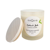 cactus  jade candle parfum exquis