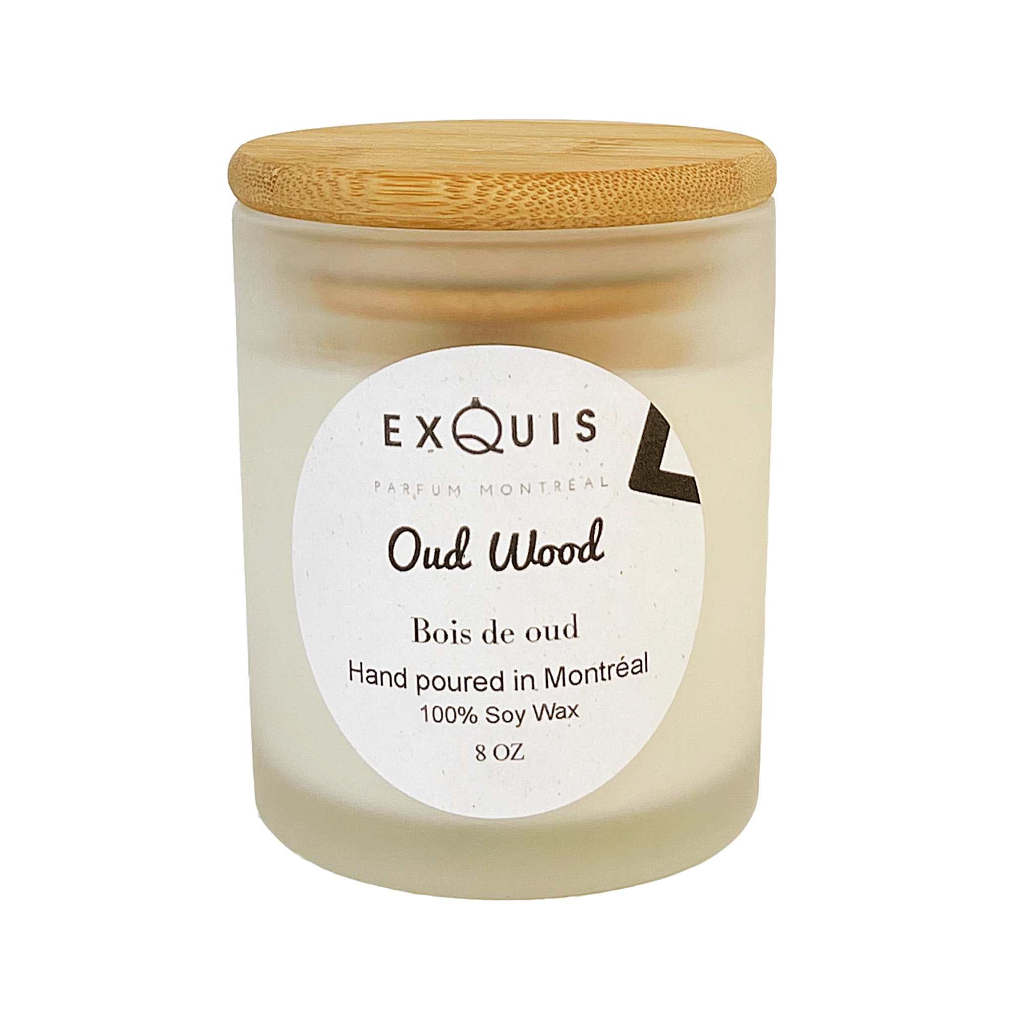 oud wood candle