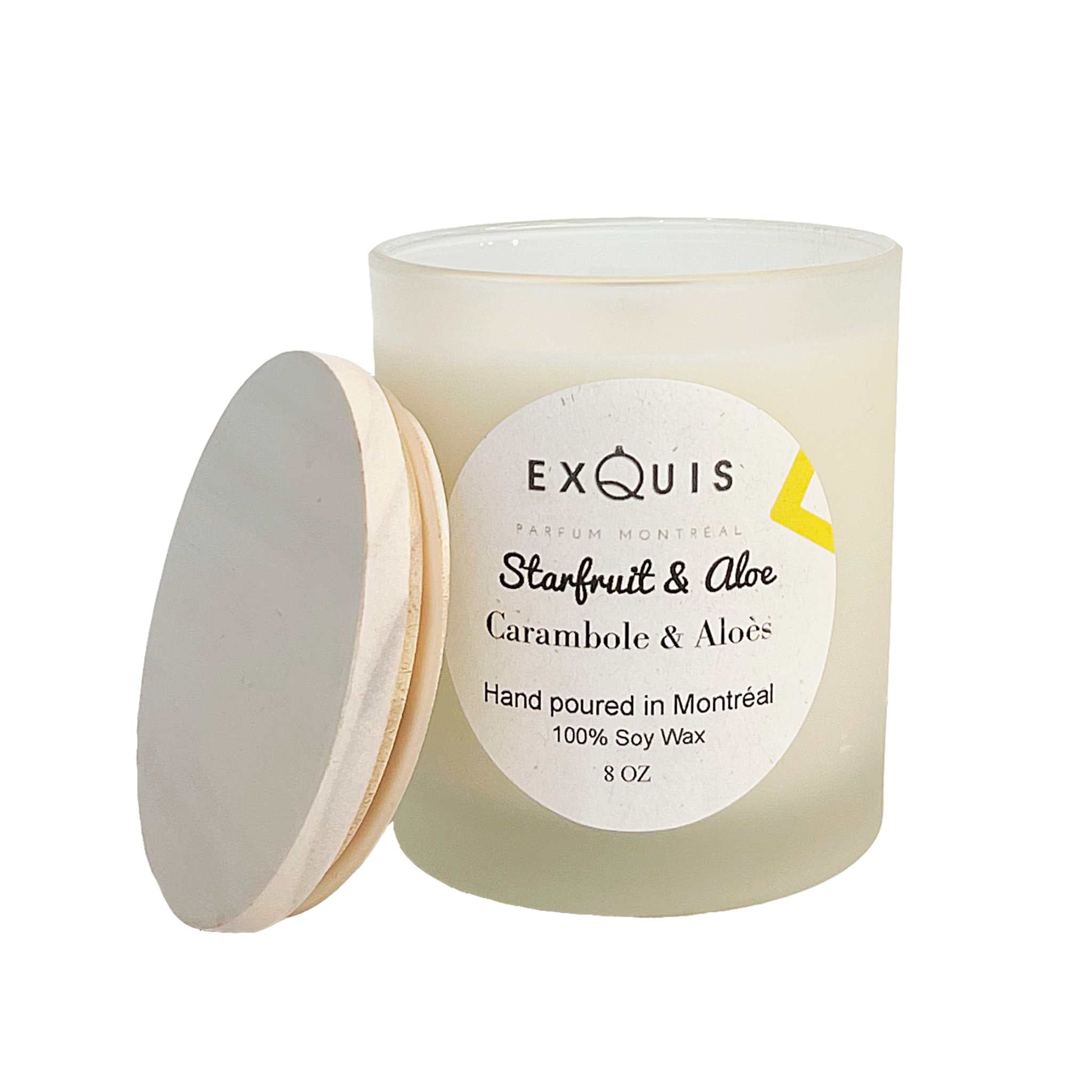 Starfruit & Aloe Candle parfum exquis